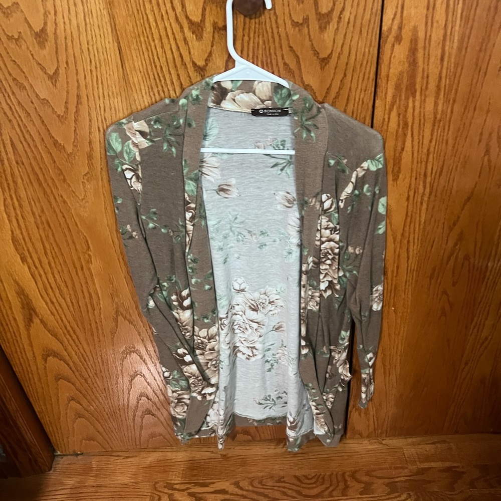 Floral cardigan